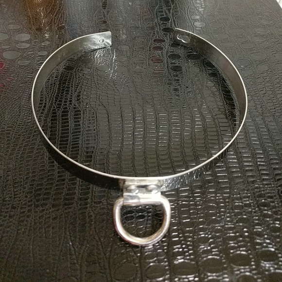 Custom Made 14" Metal Choker Collar - Picture 2 of 4